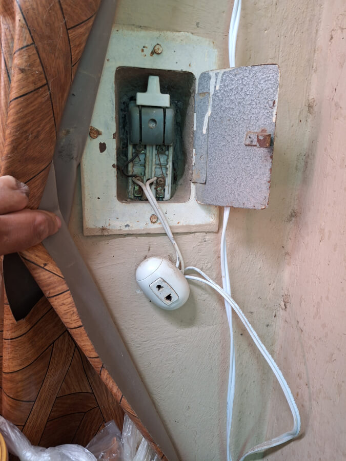 Parchado de rajaduras de ceramica