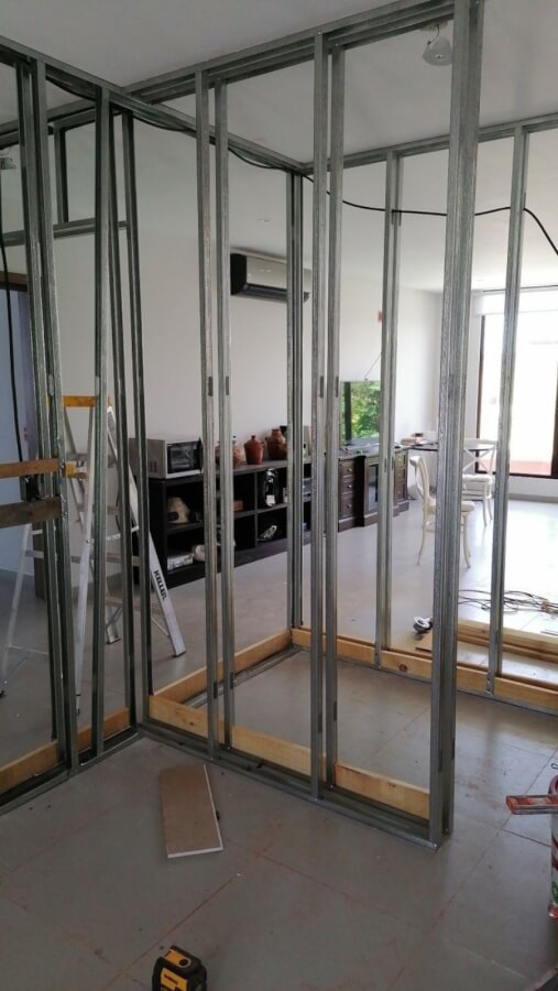 División en Drywall 