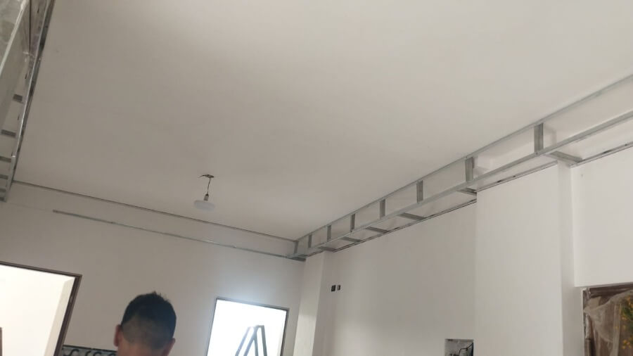 Drywall techo sala