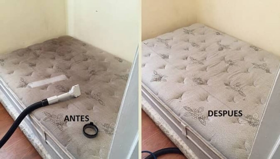 Limpieza de colchones